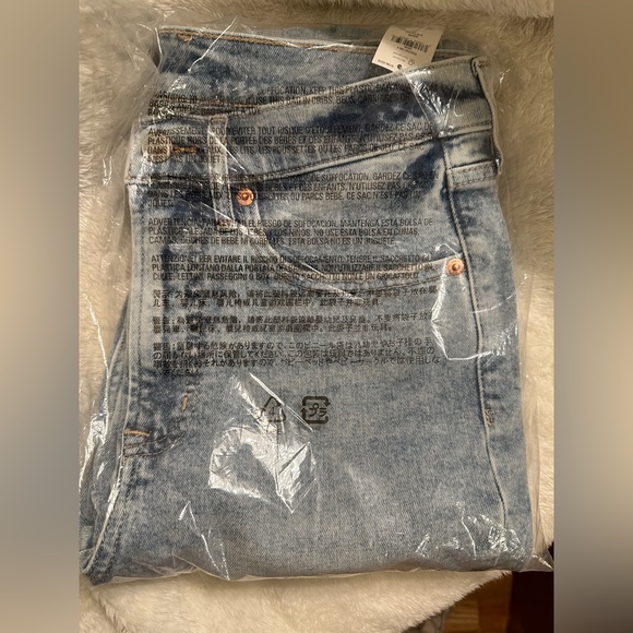 GAP Slim High Rise Straight Leg Jean Petite - Picture 7 of 8